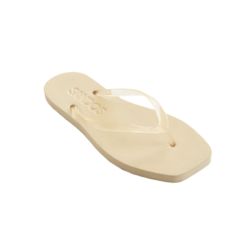 Ecru Jelly Square side angle