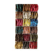 Display of KKNEKKI woven hair ties in a range of colours