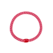 KKNEKKI slim woven hair tie in Raspberry
