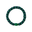 KKNEKKI woven hair tie in mixed navy and forest green