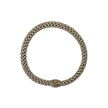 KKNEKKI slim woven hair tie in Camo